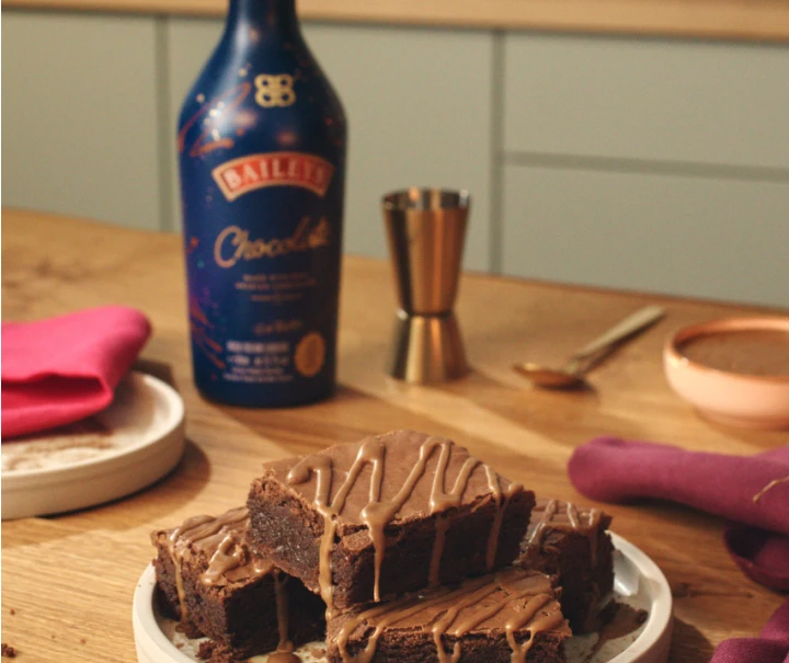 Upečte si Baileys čokoládové brownie