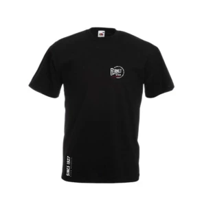 Černé tričko Fernet Stock s krátkým rukávem, XL