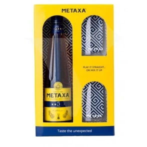Metaxa 5* 0,7 L 38% dárkové balení