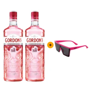 Výhodný balíček Gordon's Premium Pink Gin 0,7 L 37,5% + Brýle