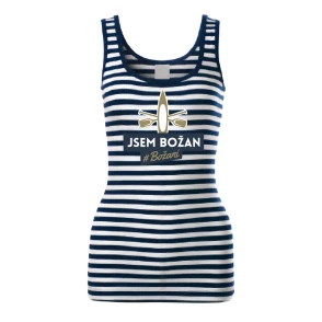 Vodácké pruhované tílko Božkov, XL