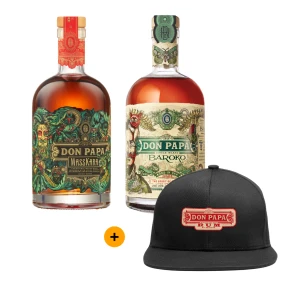 Výhodný balíček Don Papa Masskara, Don Papa Baroko a kšiltovka
