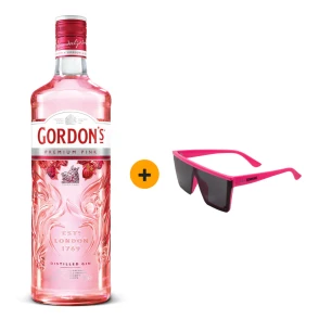 Výhodný balíček Gordon's Premium Pink Gin 0,7 L 37,5% + Brýle