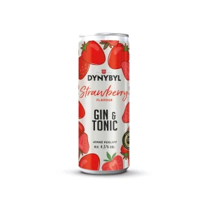Dynybyl Strawberry Gin & Tonic RTD 0,25 L 4,5%