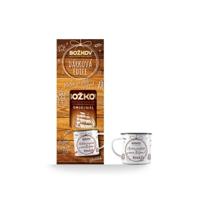 Božkov Originál 0,5 L 37,5% + Plecháček