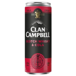 Clan Campbell Scotch Whisky & Cola RTD 0,25 L 6%