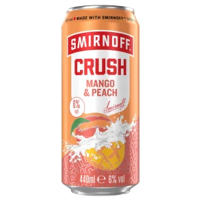 Smirnoff Crush Mango & Peach RTD 0,44 L 6%