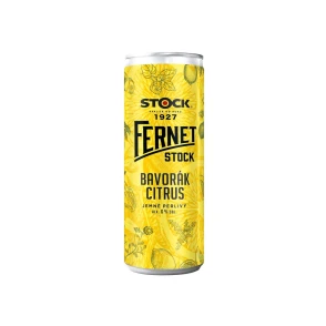Fernet Stock Bavorák Citrus RTD 0,25 L 6 %