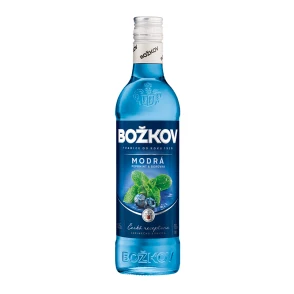 Božkov Modrá 0,5L 19%