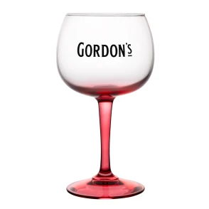 Sklenice "copa" Gordon´s růžová