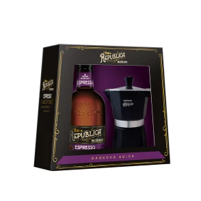 Republica Espresso 0,5 L 33% dárkové balení konvička