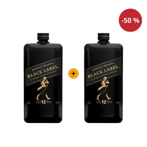 Druhá placka za půlku Johnnie Walker Black Label 0,2 L 40%