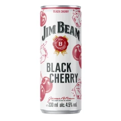 Jim Beam Black Cherry RTD 0,33 L 4,5%