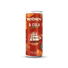 Božkov & Cola s Limetou RTD 0,25 L 4,5%