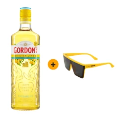 Výhodný balíček Gordon's Sicilian Lemon 0,7 L 37,5% + Brýle