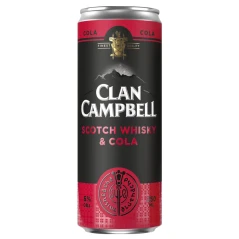 Clan Campbell Scotch Whisky & Cola RTD 0,25 L 6%