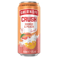 Smirnoff Crush Mango & Peach RTD 0,44 L 6%