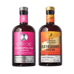 Výhodný balíček Ciroc Cosmopolitan 0,5L 17,5% + Johnnie Walker Old Fashioned 0,5 L 20,5%