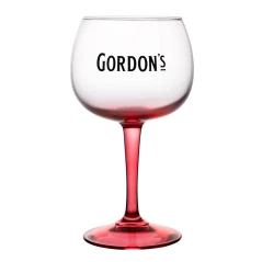 Sklenice "copa" Gordon´s růžová