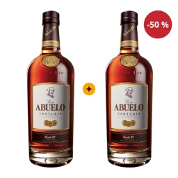 Druhá láhev za půlku Abuelo Ron Centuria 0,7 L 40%