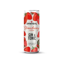Dynybyl Strawberry Gin & Tonic RTD 0,25 L 4,5%