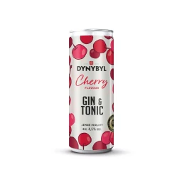Dynybyl Cherry Gin & Tonic RTD 0,25 L 4,5%