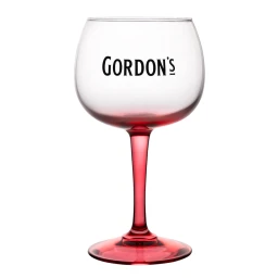 Sklenice "copa" Gordon´s růžová