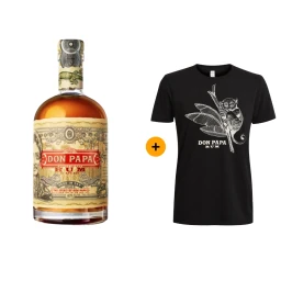 Výhodný balíček Don Papa Rum a tričko L