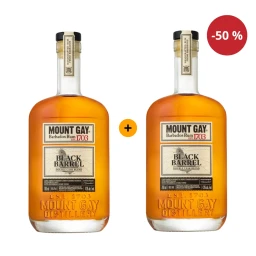 Druhá láhev za půlku Mount Gay Black Barrel 0,7 L 43%